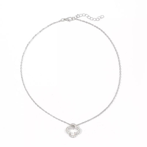The Willow Necklace — Clover Pendant