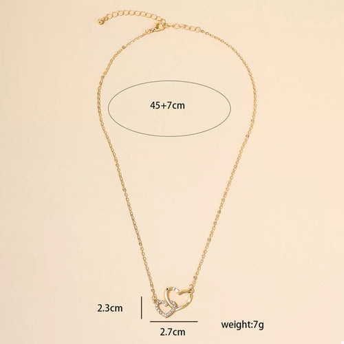 The Willow Necklace — Gold Heart Pendant