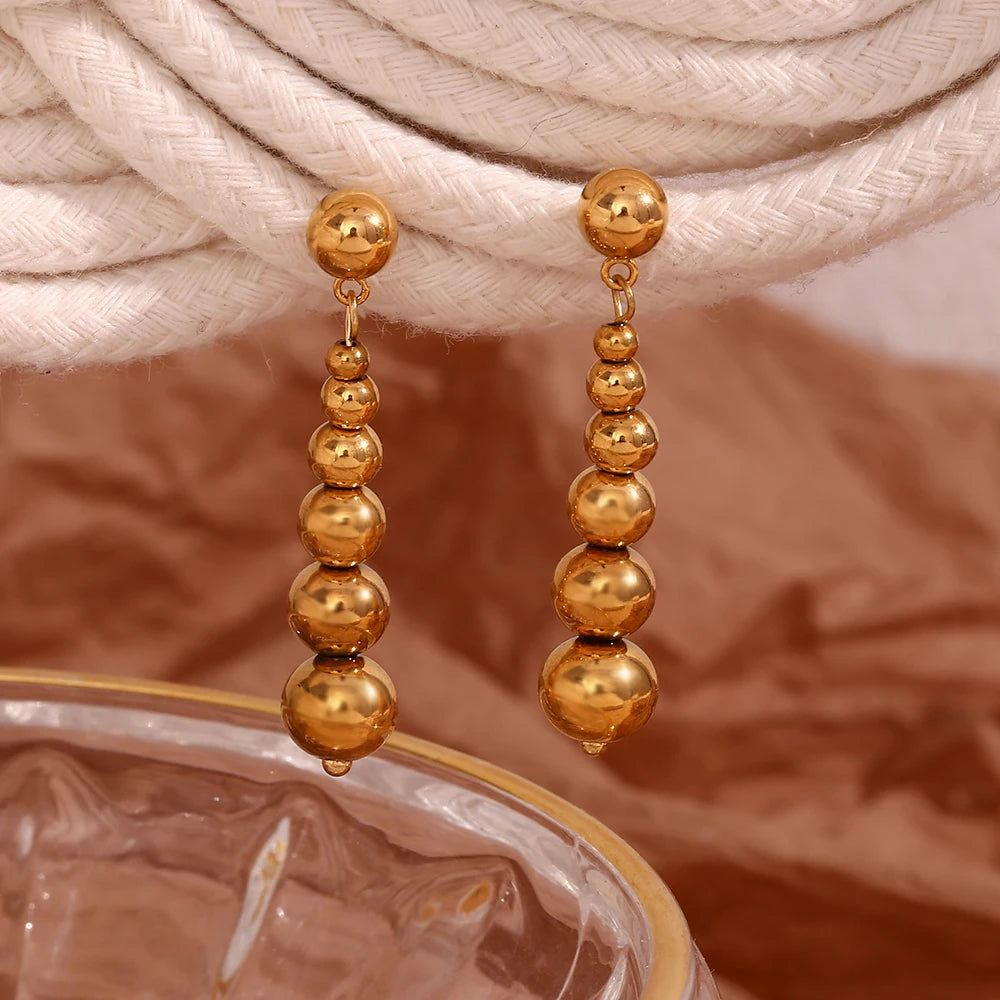 Beaded Drop Earrings