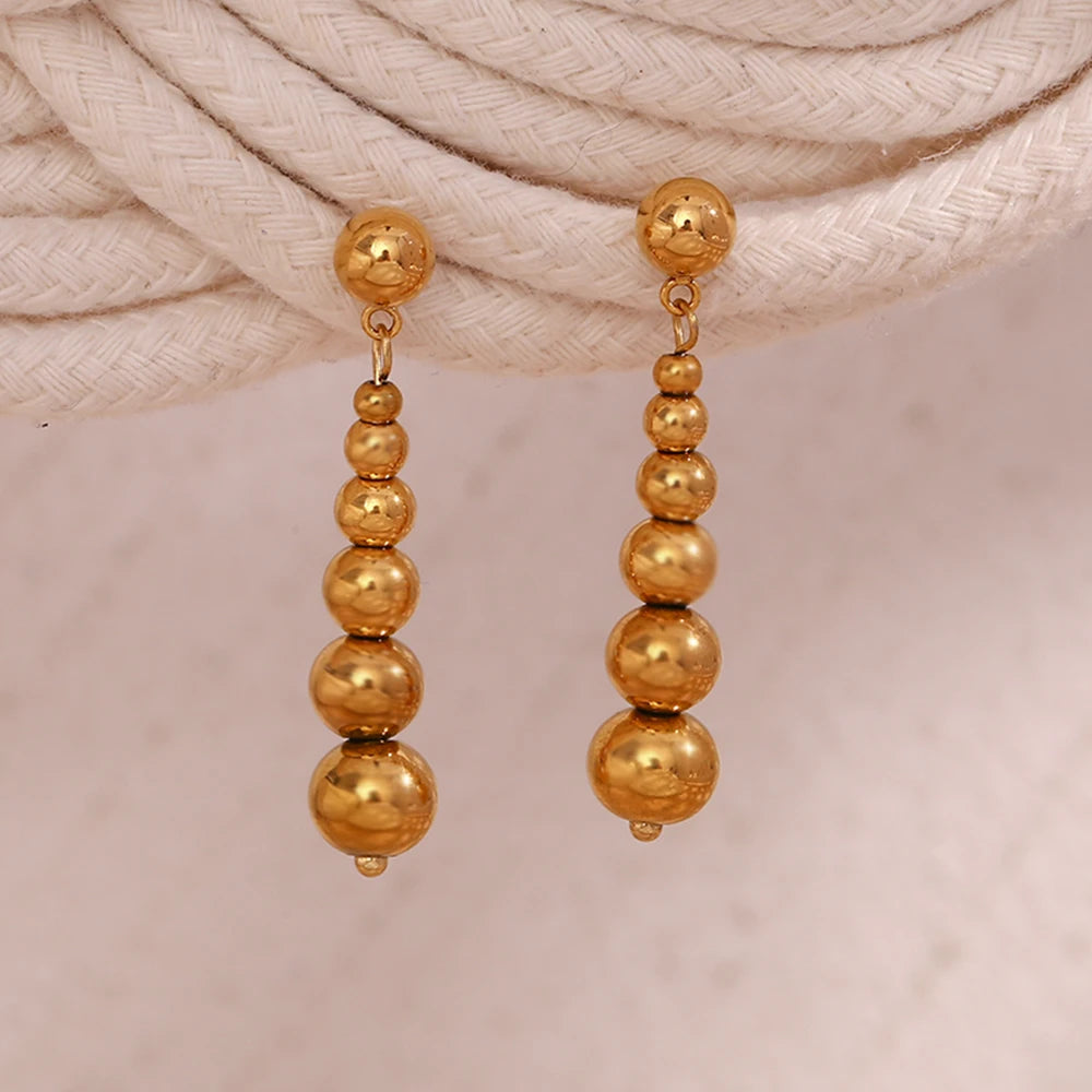 Beaded Drop Earrings