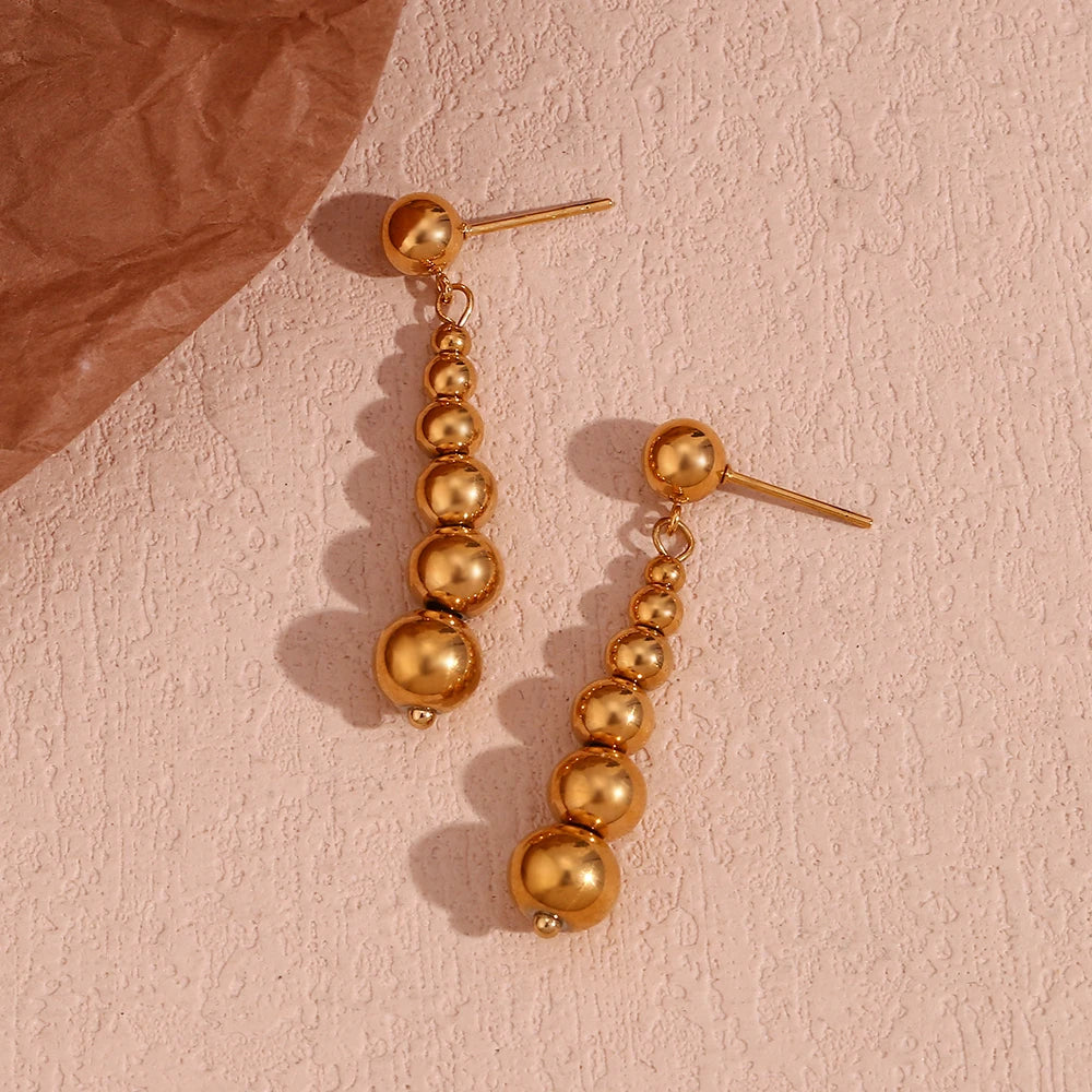 Beaded Drop Earrings