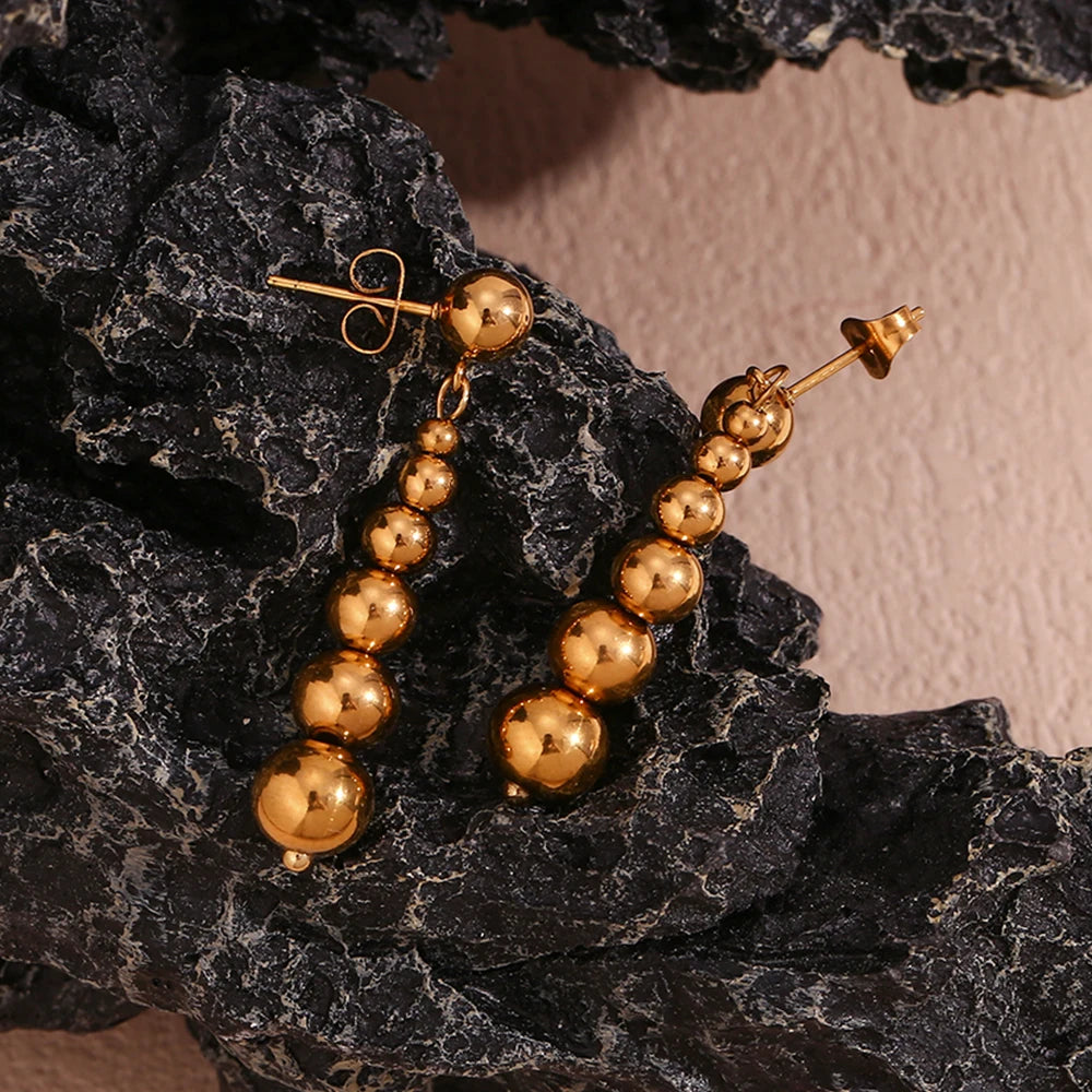 Beaded Drop Earrings