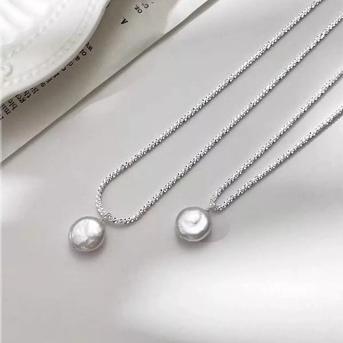 The Willow Necklace — Pearl Pendant