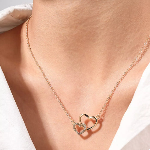 The Willow Necklace — Gold Heart Pendant