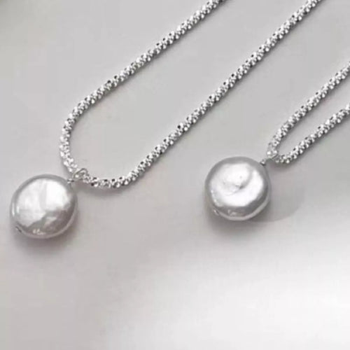 The Willow Necklace — Pearl Pendant