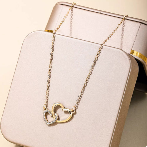 The Willow Necklace — Gold Heart Pendant